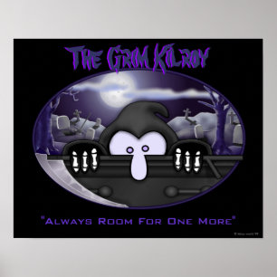 Grim Reaper Kilroy Poster