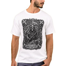 Grim Reaper Memento Mori Unrepentant T-Shirt