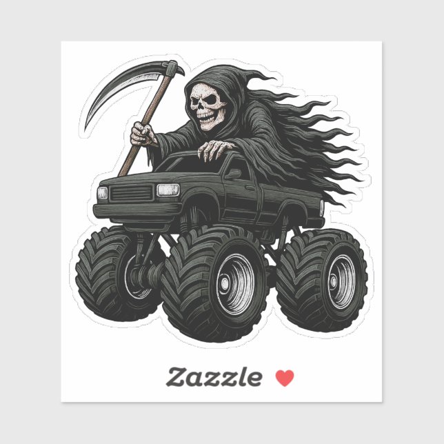 Grim Reaper Monster Truck  (Sheet)