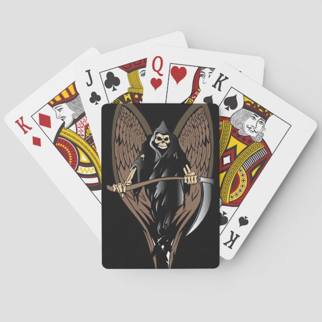 Grim Reaper Playing Cards (Back)