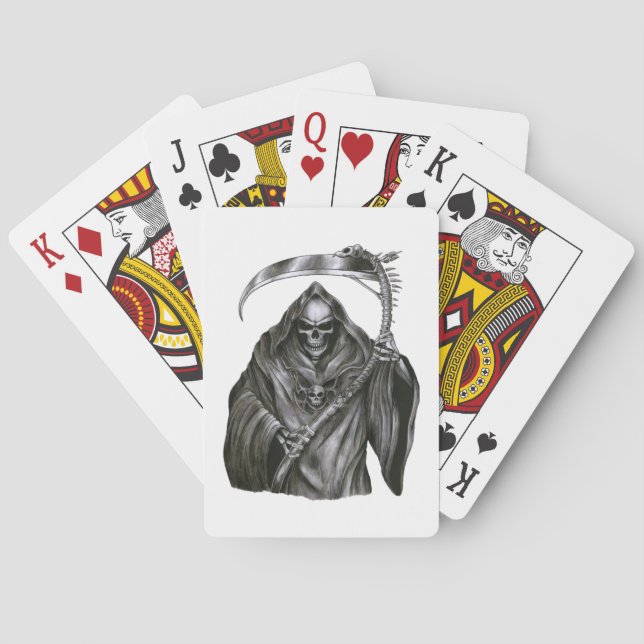 Grim Reaper Playing Cards (Back)