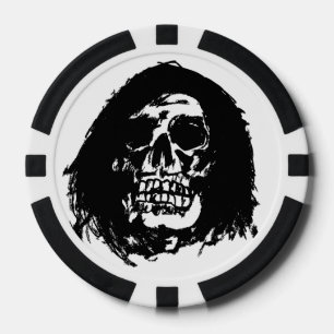 Grim Reaper Poker Chip (Value of '10')
