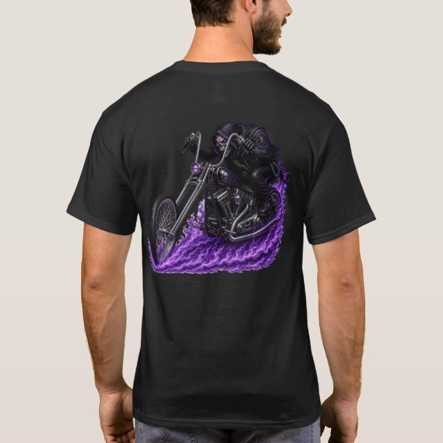 Grim Reaper – Ride Eternal T-Shirt (Back)