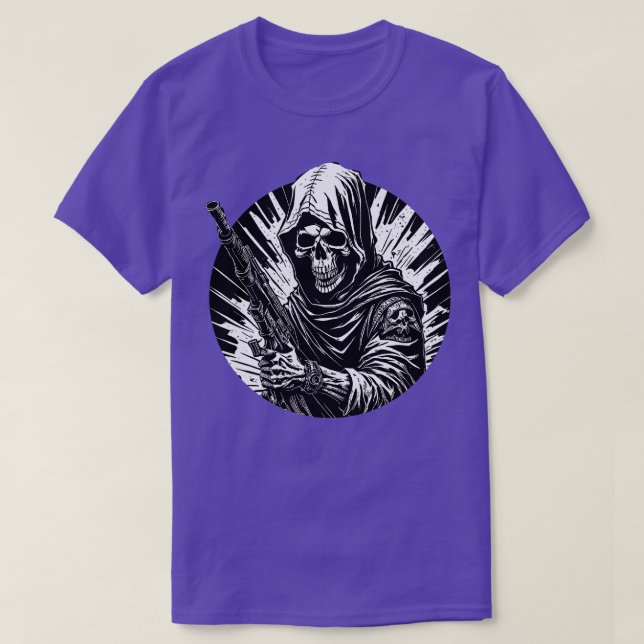 Grim reaper rifle T-Shirt (Design Front)