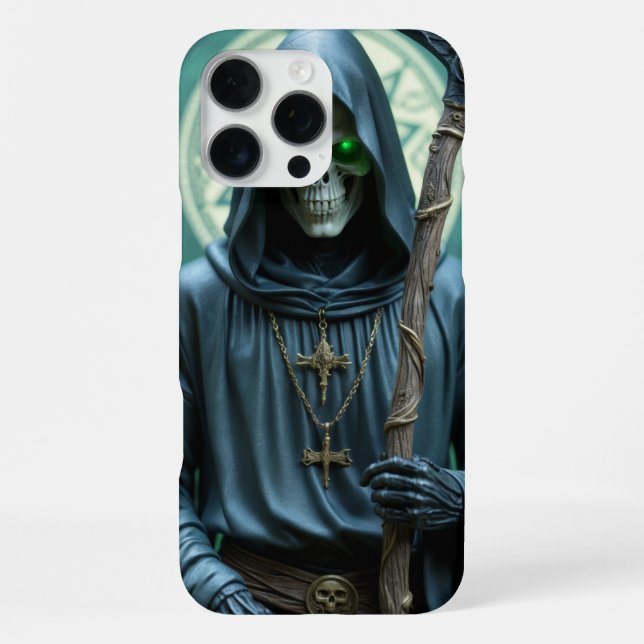 Grim Reaper’s Fate Gothic  iPhone Case (Back)