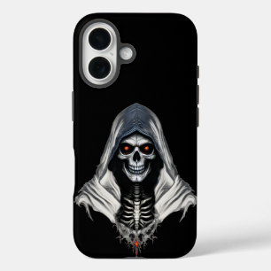 Grim Reaper Skull Tough Phone Case for iPhone 16