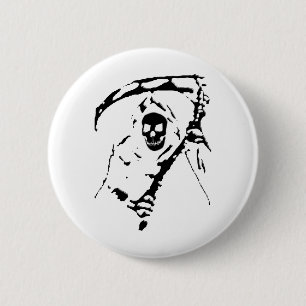 Grim Reaper T-Shirts and Gifts! 6 Cm Round Badge