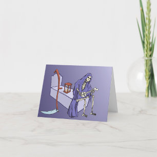 Grim Reaper Thank You Card
