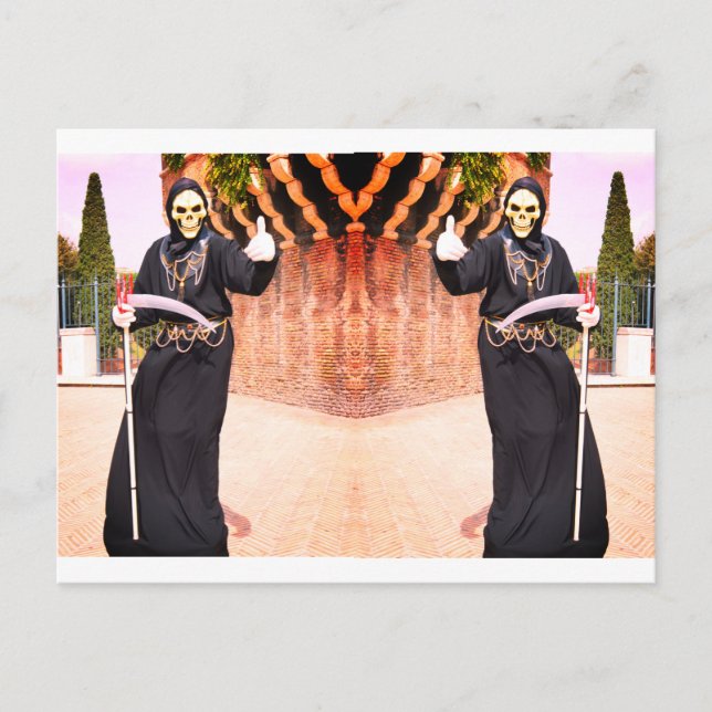 Grim reapers postcard (Front)