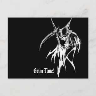 Grim Time! - Postcard