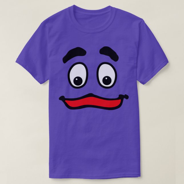 Grimace Face T-Shirt (Design Front)