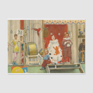 Grimaces And Misery, The Acrobats by Fernand Pelez Tissue Paper