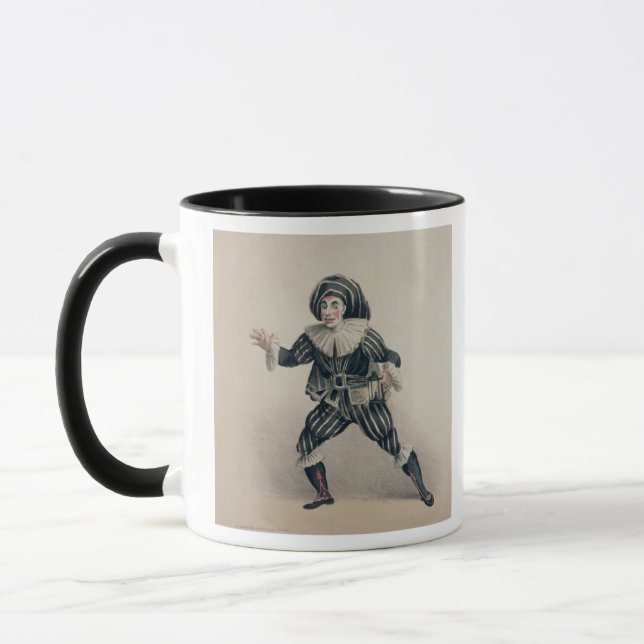 Grimaldi as Scaramouche, from the Commedia dell'Ar Mug (Left)