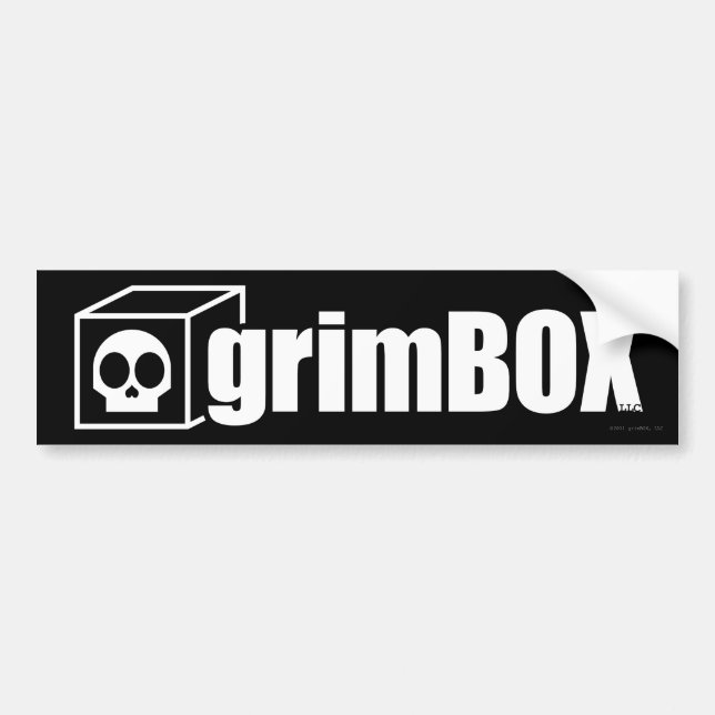 grimBOX, LLC - Bumper Stcker Sticker (Front)
