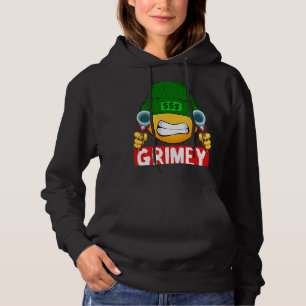 Grimey Jamaican Dancehall UK Drill Grime Music Rap Hoodie