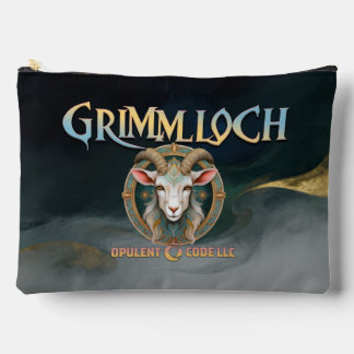 Grimmloch Goat Emblem Fantasy RPG Accessory Pouch