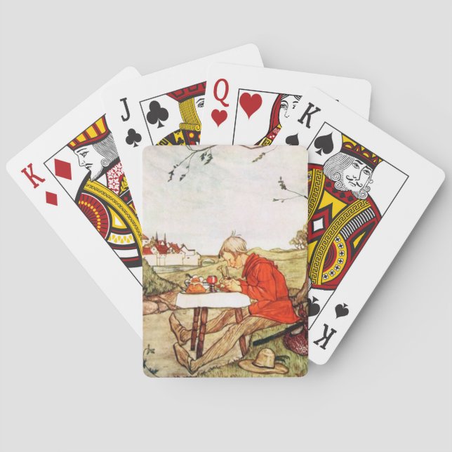 GRIMM'S FAIRY TALES 1927 ~ Vintage ~  Playing Cards (Back)