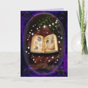 grimoire greeting card