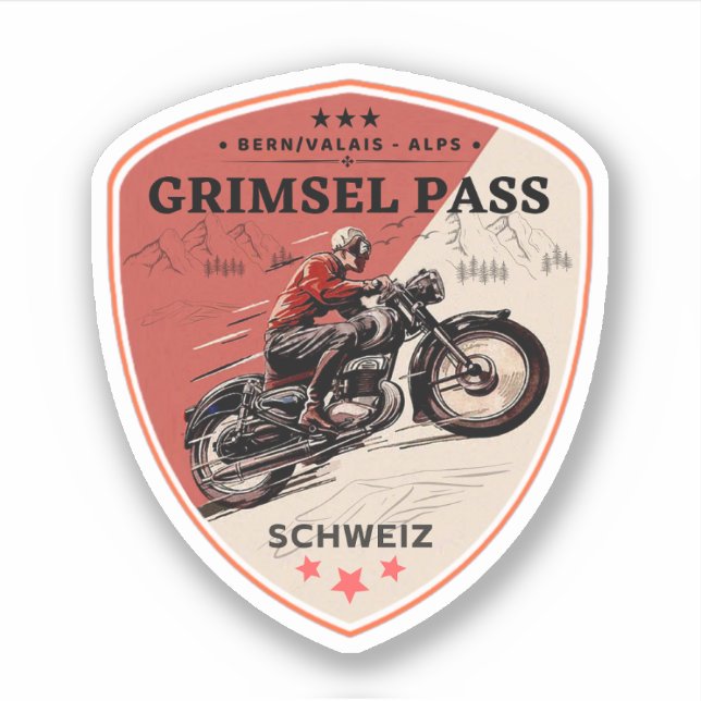  Grimsel Pass swiss–alps motorcycle tour (Front)