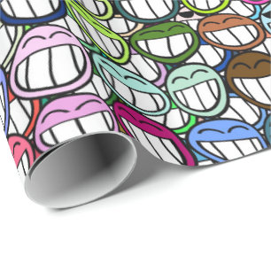 Grin 1 Wrapping Paper