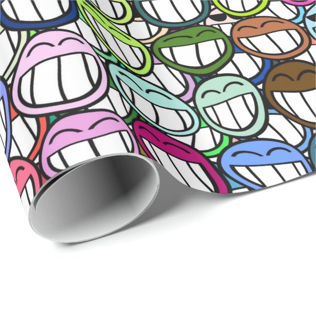 Grin 1 Wrapping Paper (Roll Corner)