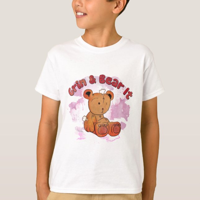 grin and bear it T-Shirt (Front)
