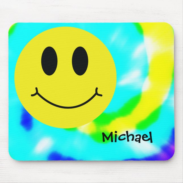 Grin Face Classic Mouse Pad (Front)