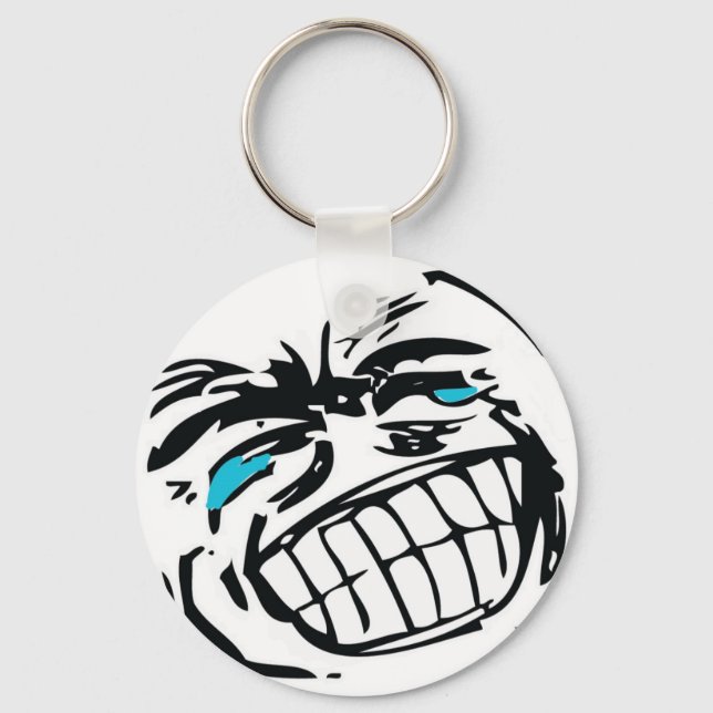 Grin Troll Key Ring (Front)