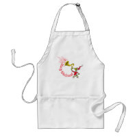 Grinch Blowing the Merry Grinchmas Horn