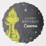 Grinch Chalkboard Birthday Balloon<br><div class="desc">Decorate your child's party or give to the winter birthday loved one in your life!</div>