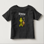 Grinch Chalkboard Birthday Boy Toddler T-Shirt<br><div class="desc">Check out this fun Dr. Suess Grinch birthday shirt.</div>