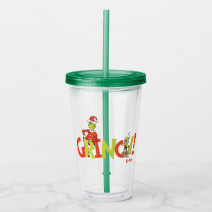 Grinch! Character Logo Graphic Acrylic Tumbler