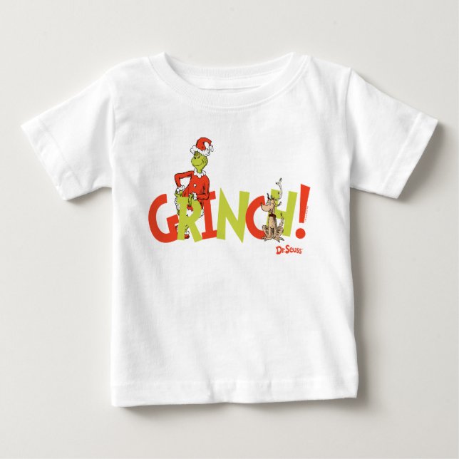 Grinch! Character Logo Graphic Baby T-Shirt (Front)