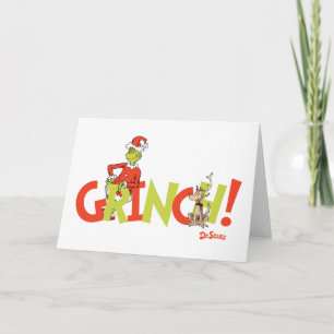 Grinch! Character Logo Graphic Card
