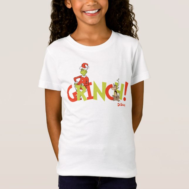 Grinch! Character Logo Graphic T-Shirt (Front)