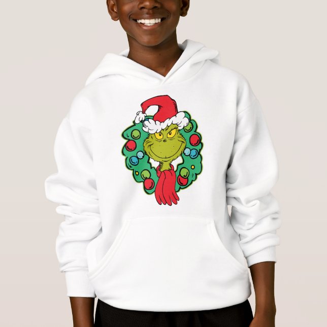 Grinch | Christmas Holiday Wreath (Front)