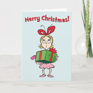 Grinch   Cindy-Lou Who Christmas Gift Holiday Card