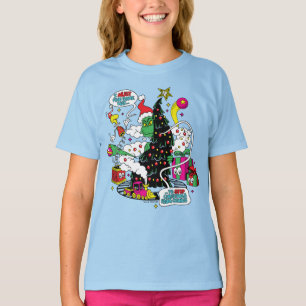 Grinch Colourful Christmas Graphic T-Shirt