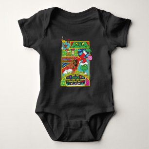 Grinch   Comic Graphic Baby Bodysuit