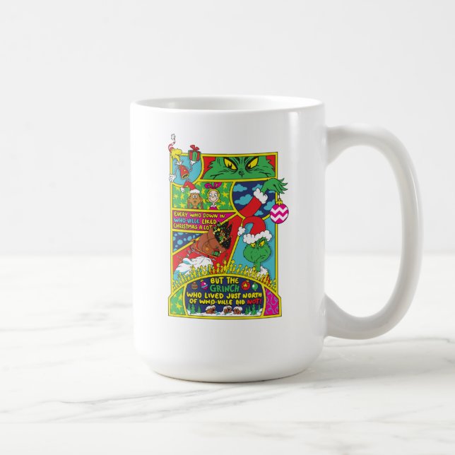 Grinch | Comic Graphic Coffee Mug (Right)