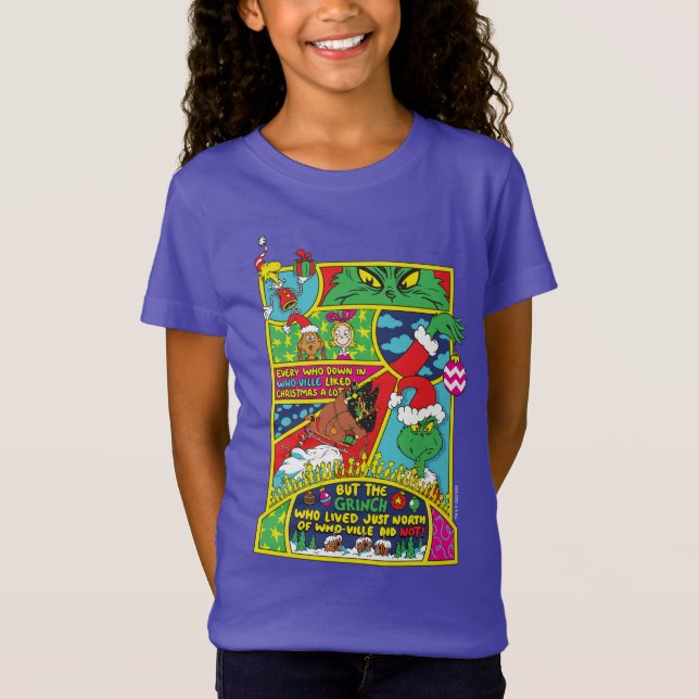 Grinch | Comic Graphic T-Shirt (Front)