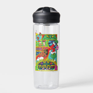 Grinch   Comic Graphic Water Bottle