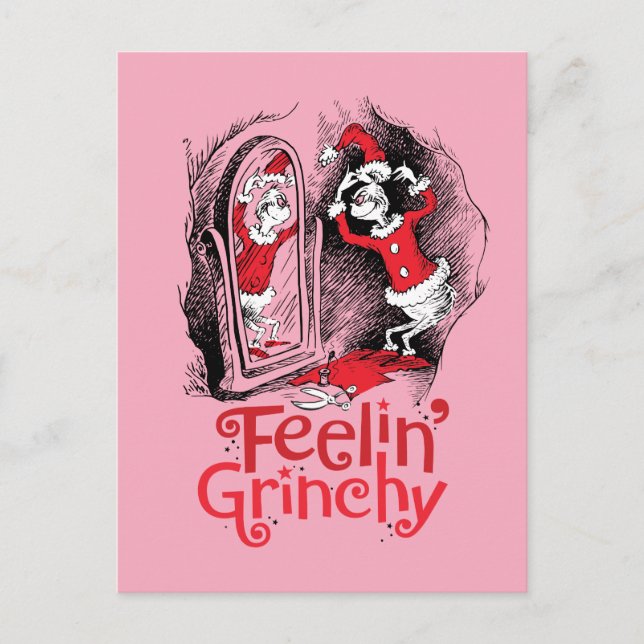 Grinch | Feeling Grinchy Postcard (Front)