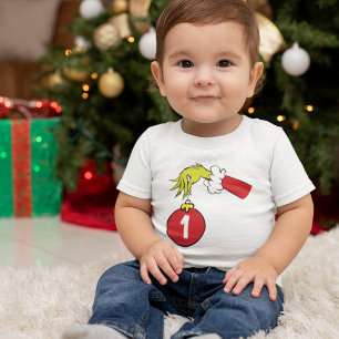 Grinch First Birthday Baby T-Shirt