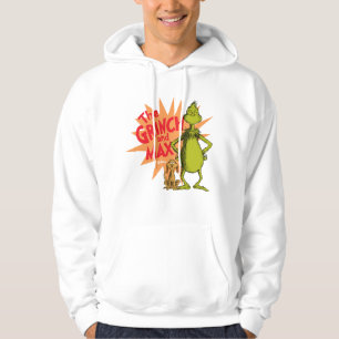 Grinch   Grinch & Max Starburst Hoodie