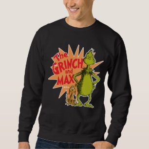 Grinch   Grinch & Max Starburst Sweatshirt