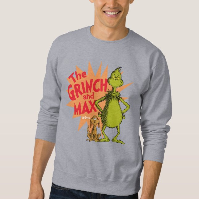 Grinch | Grinch & Max Starburst Sweatshirt (Front)