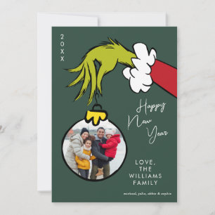 Grinch Happy New Year - Holiday Photo