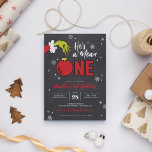 Grinch He's a Mean One Chalkboard 1st Birthday<br><div class="desc">Celebrate your little one's first birthday with a fun Grinchy twist! This "He's a Mean One" chalkboard 1st birthday design features the iconic Grinch and adds a playful touch to your baby's special day. Perfect for a Grinch-themed first birthday party, this design captures the humor and heart of How the...</div>