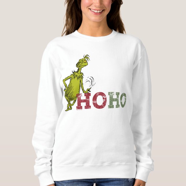 Grinch | Ho Ho Ho Sweatshirt (Front)